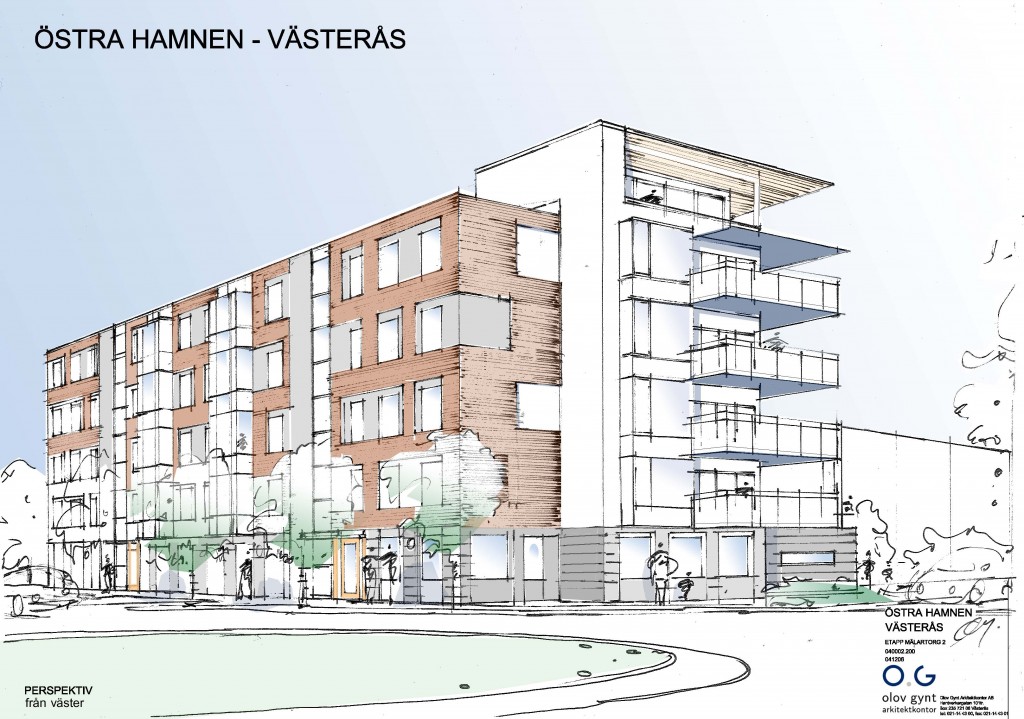 2005, Östra Hamnen L- hus, Västerås